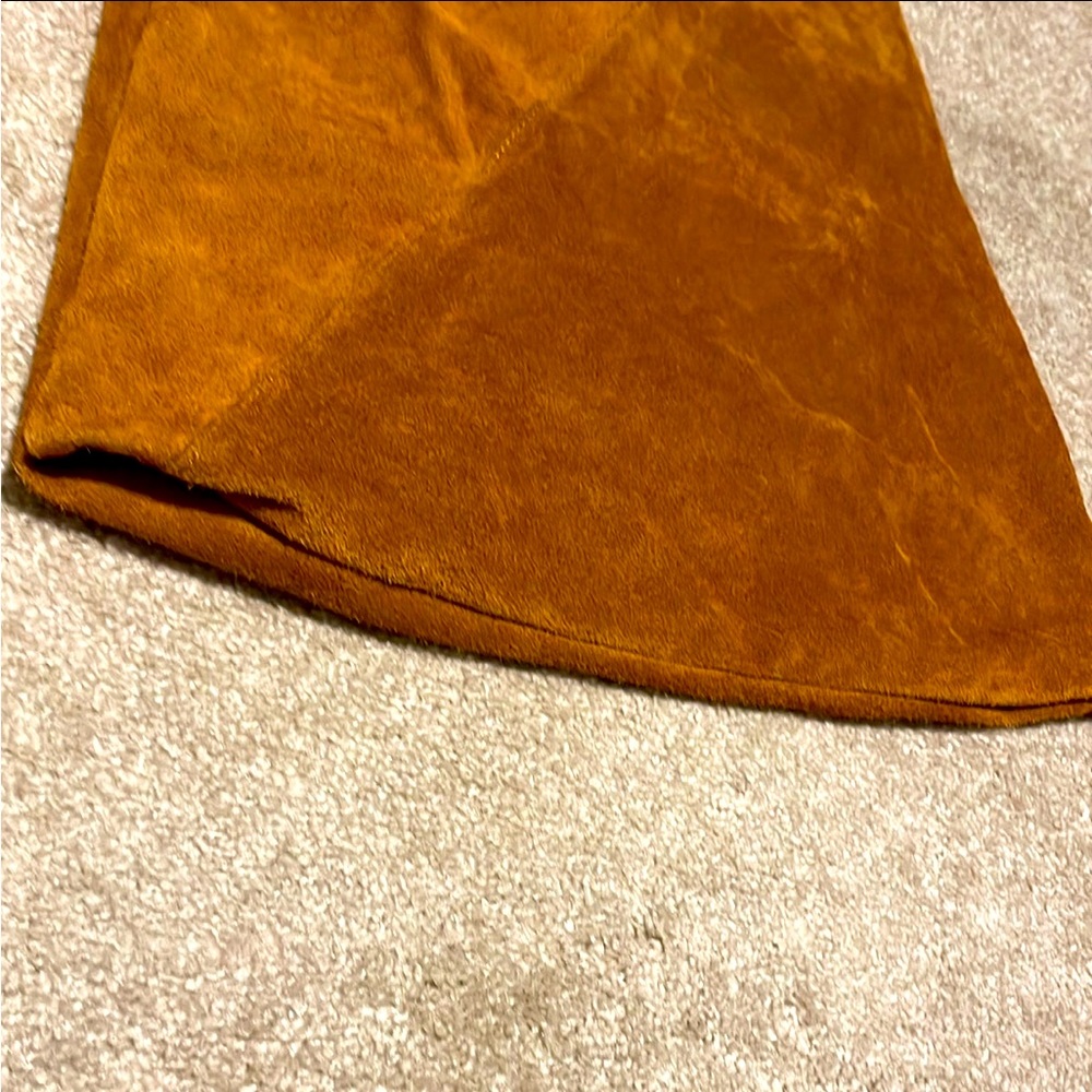 Brown Suede Shoulder Bag - Picture 9 of 12